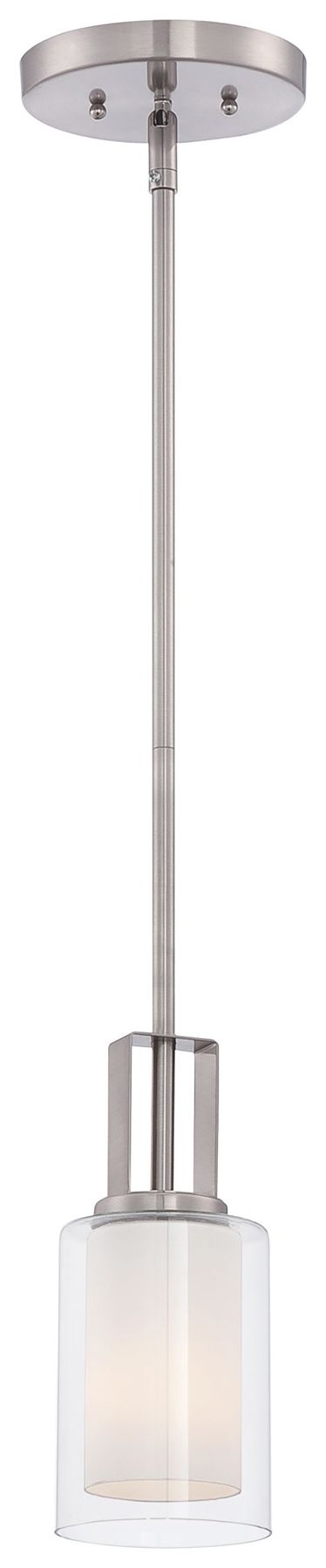 Image 5 Minka-Lavery Parsons Studio 1-Light Brushed Nickel Mini Pendant more views