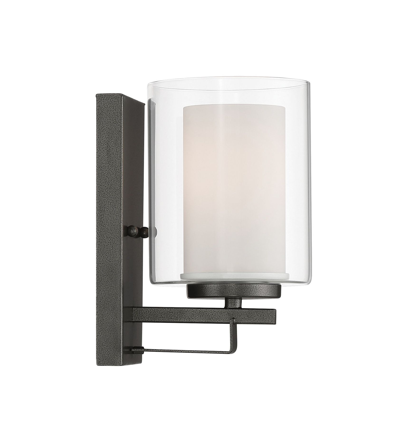 Minka-Lavery Parsons Studio 1-Light Smoked iron Bath