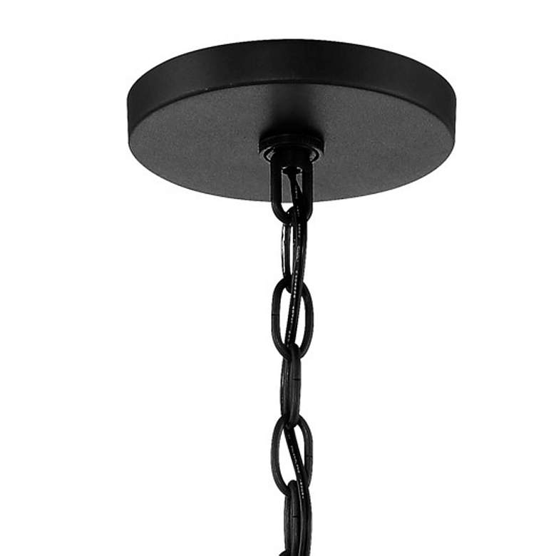 Image 4 Minka Lavery Parsons Studio 18" Sand Black Coal 3-Light Chandelier more views