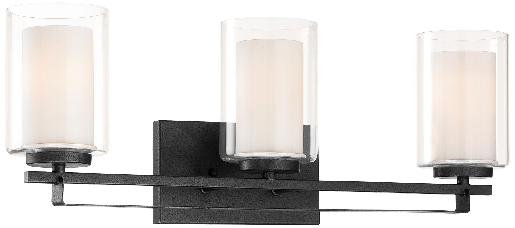 Minka-Lavery Parsons Studio 3-Light Sand Coal Bath