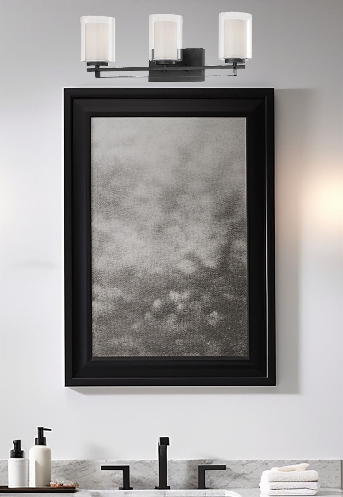 Image 3 Minka-Lavery Parsons Studio 3-Light Sand Coal Bath more views