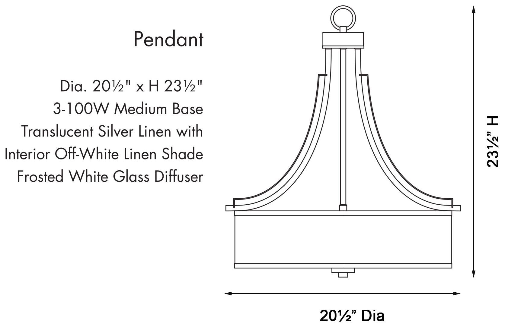 Image 4 Minka-Lavery Parsons Studio 3-Light Smoked Iron Pendant with Glass Shades more views