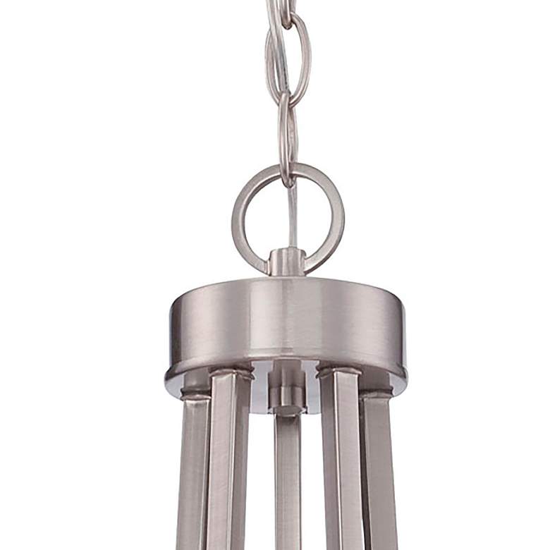 Image 4 Minka-Lavery Parsons Studio 5-Light Brushed Nickel Chandelier more views