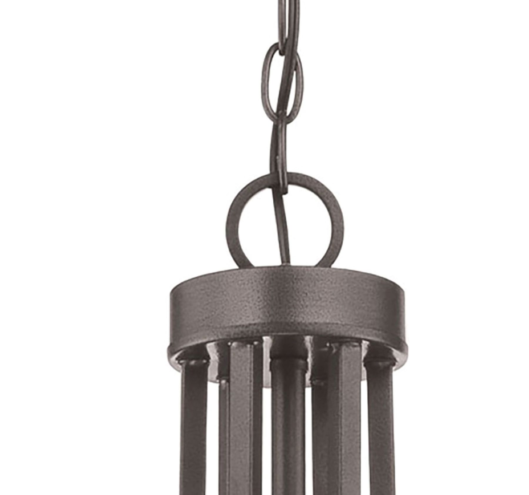 Image 7 Minka-Lavery Parsons Studio 9-Light Smoked Iron Chandelier with Shades more views