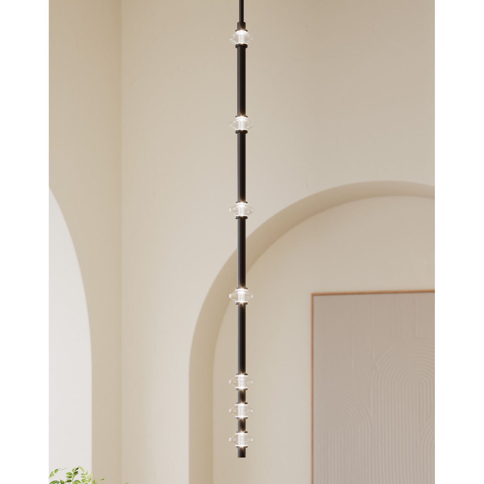 Minka Lavery Pearl LED 2.5in Dark Matte Black Mini Pendant with Glass Shade