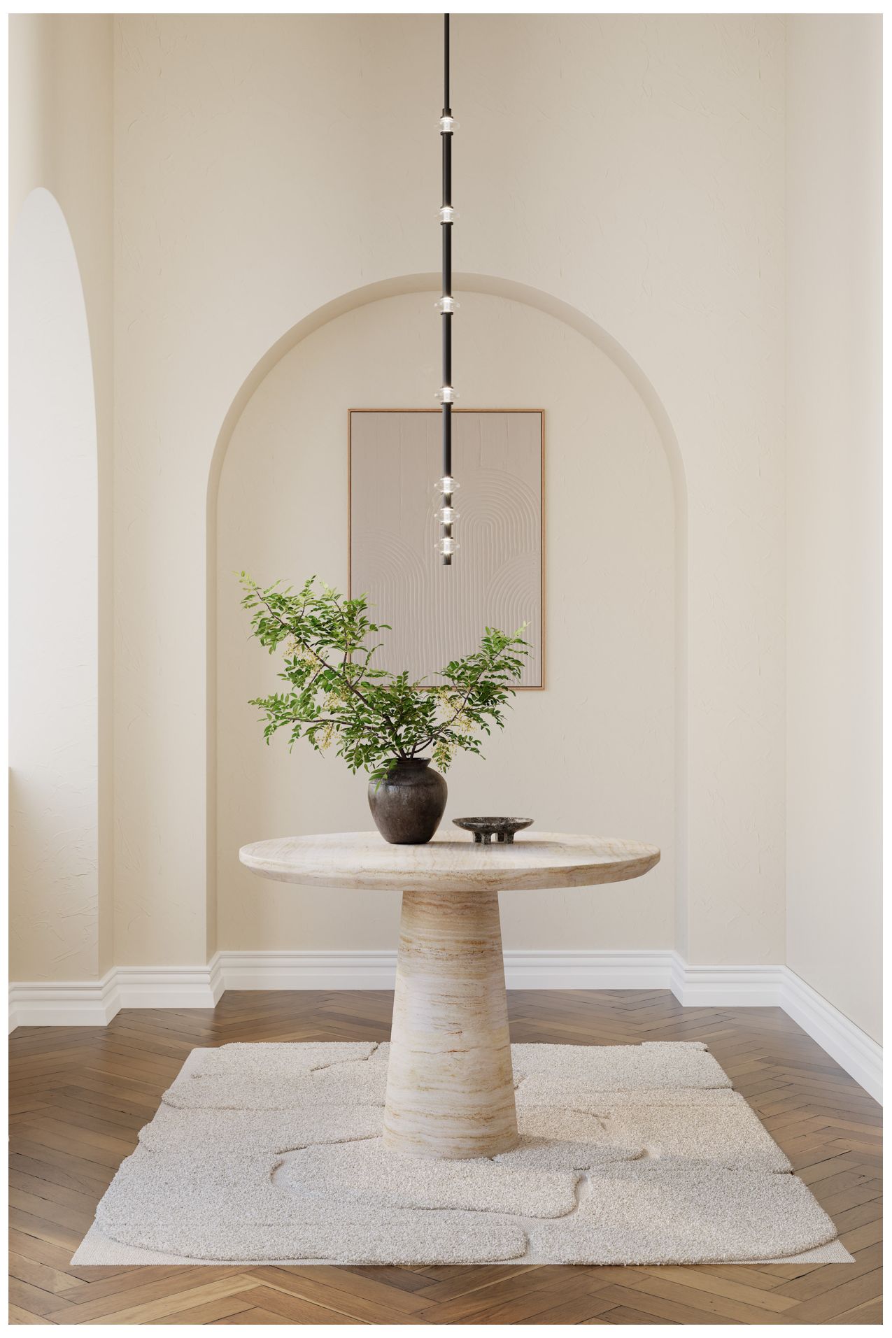 Image 4 Minka Lavery Pearl LED 2.5in Dark Matte Black Mini Pendant with Glass Shade more views