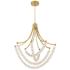 Minka-Lavery Pearl LED 39.25-in Legacy Brass Indoor Chandelier