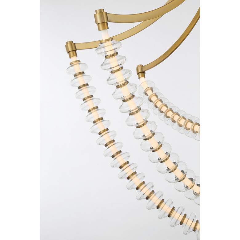 Image 3 Minka-Lavery Pearl LED 39.25-in Legacy Brass Indoor Chandelier more views