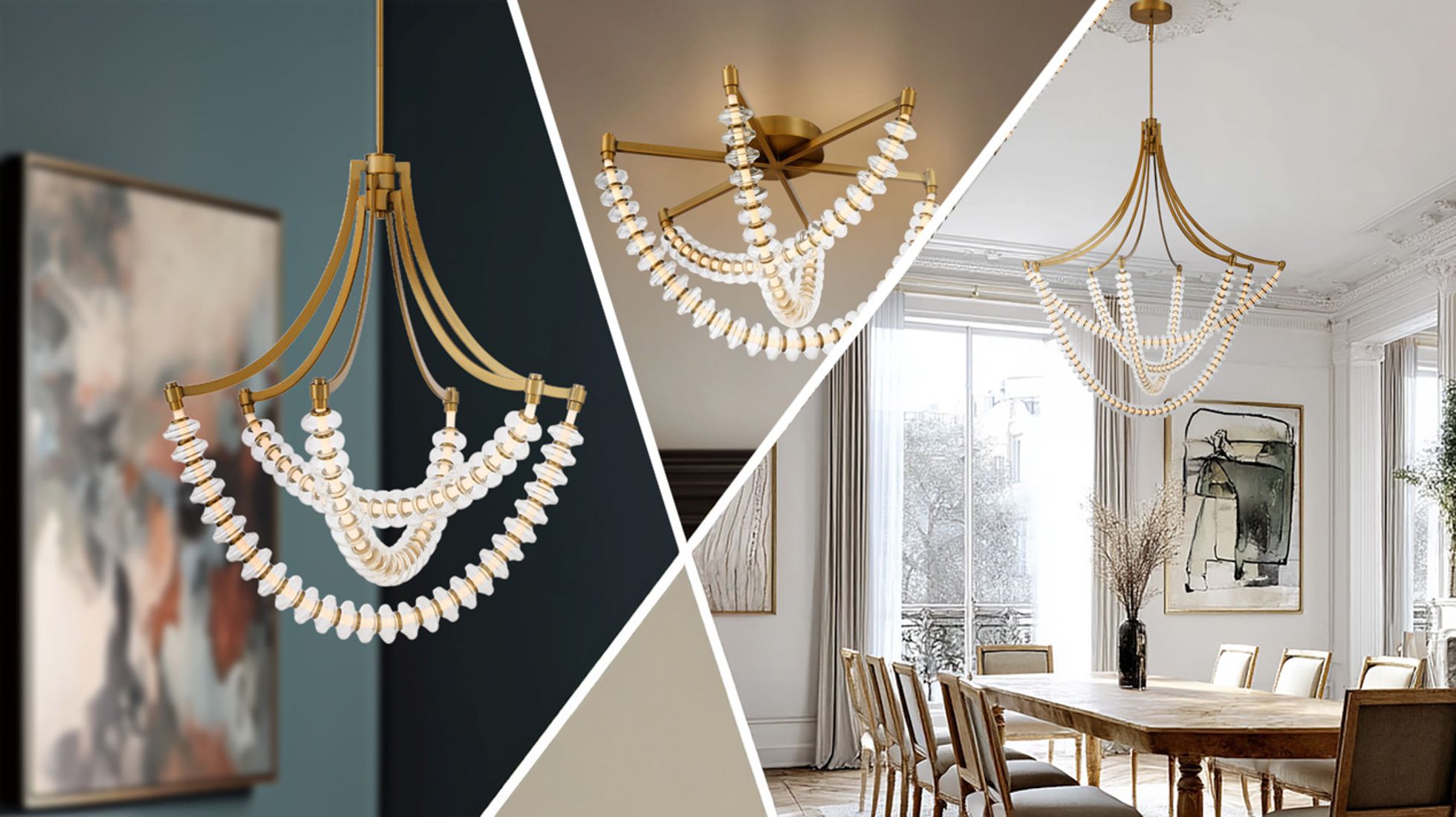 Minka-Lavery Pearl LED 49.25-in Legacy Brass Chandelier with Glass Shade