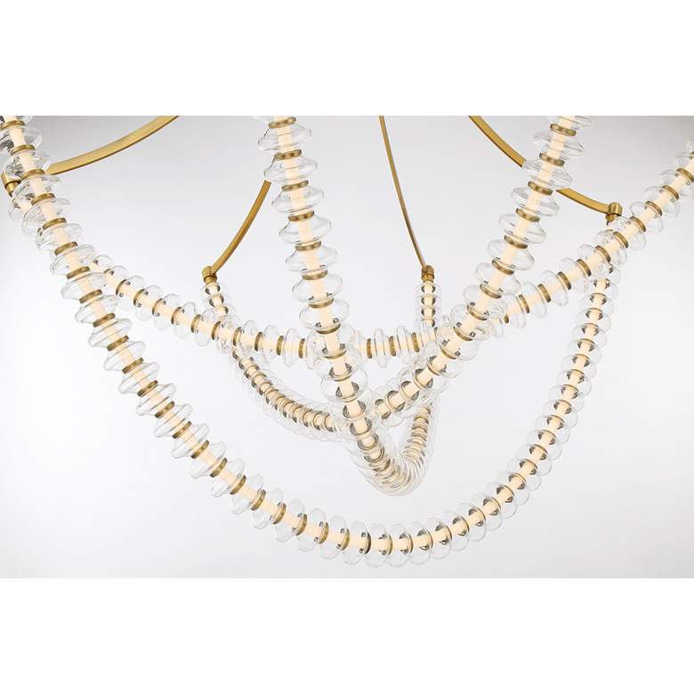 Image 3 Minka-Lavery Pearl LED 49.25-in Legacy Brass Indoor Chandelier more views