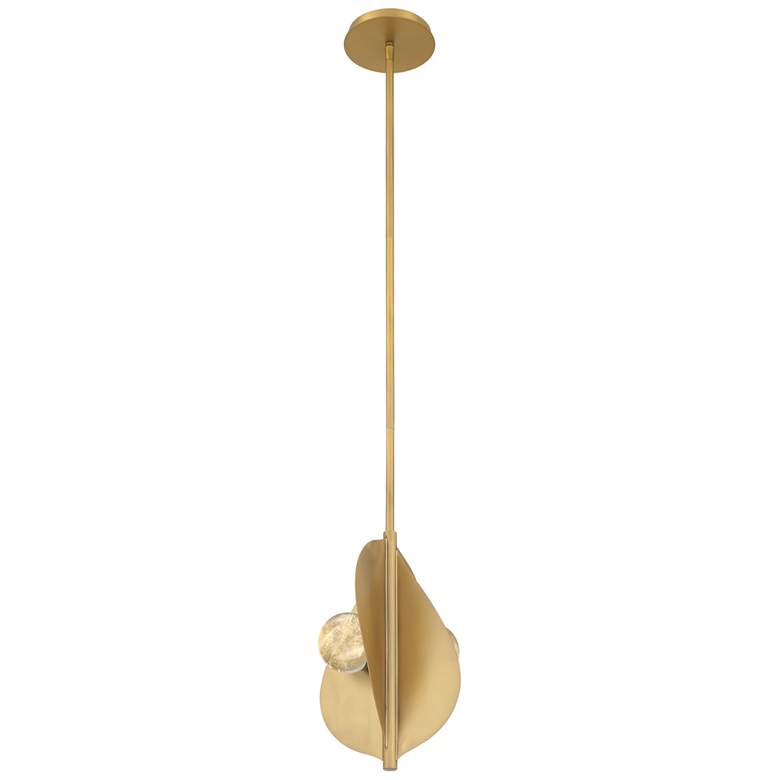 Image 4 Minka-Lavery Pod LED 8.25-in Legacy Brass Indoor Pendant more views