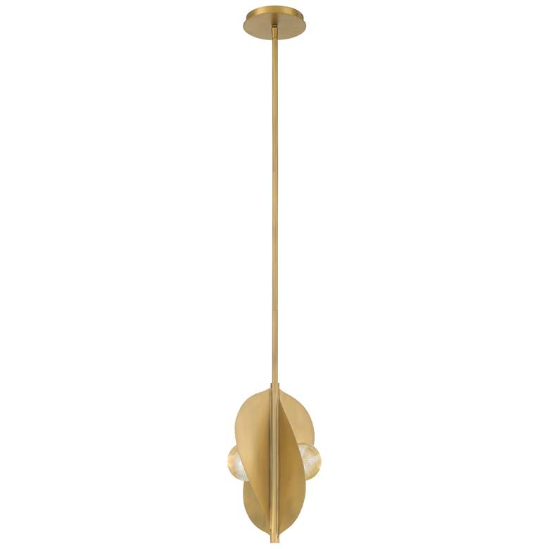 Image 5 Minka-Lavery Pod LED 8.25-in Legacy Brass Indoor Pendant more views
