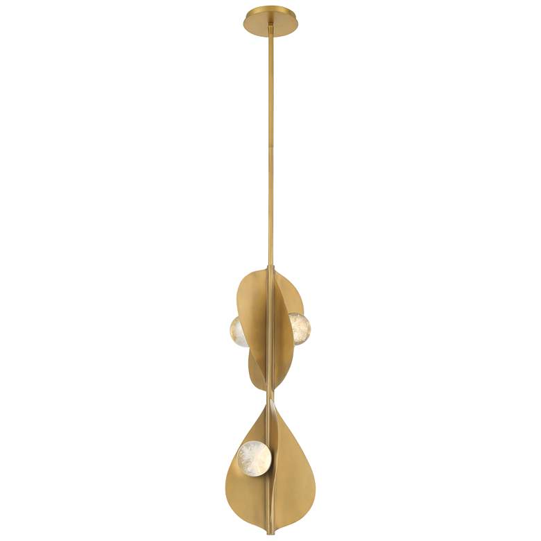 Image 1 Minka-Lavery Pod LED 8.25-in Legacy Brass Indoor Pendant