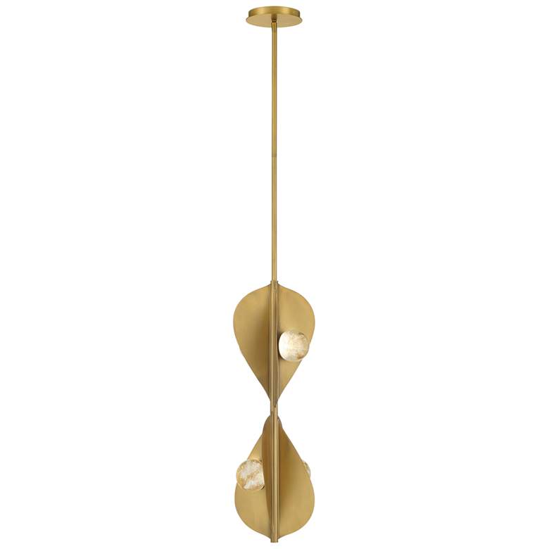Image 2 Minka-Lavery Pod LED 8.25-in Legacy Brass Indoor Pendant more views