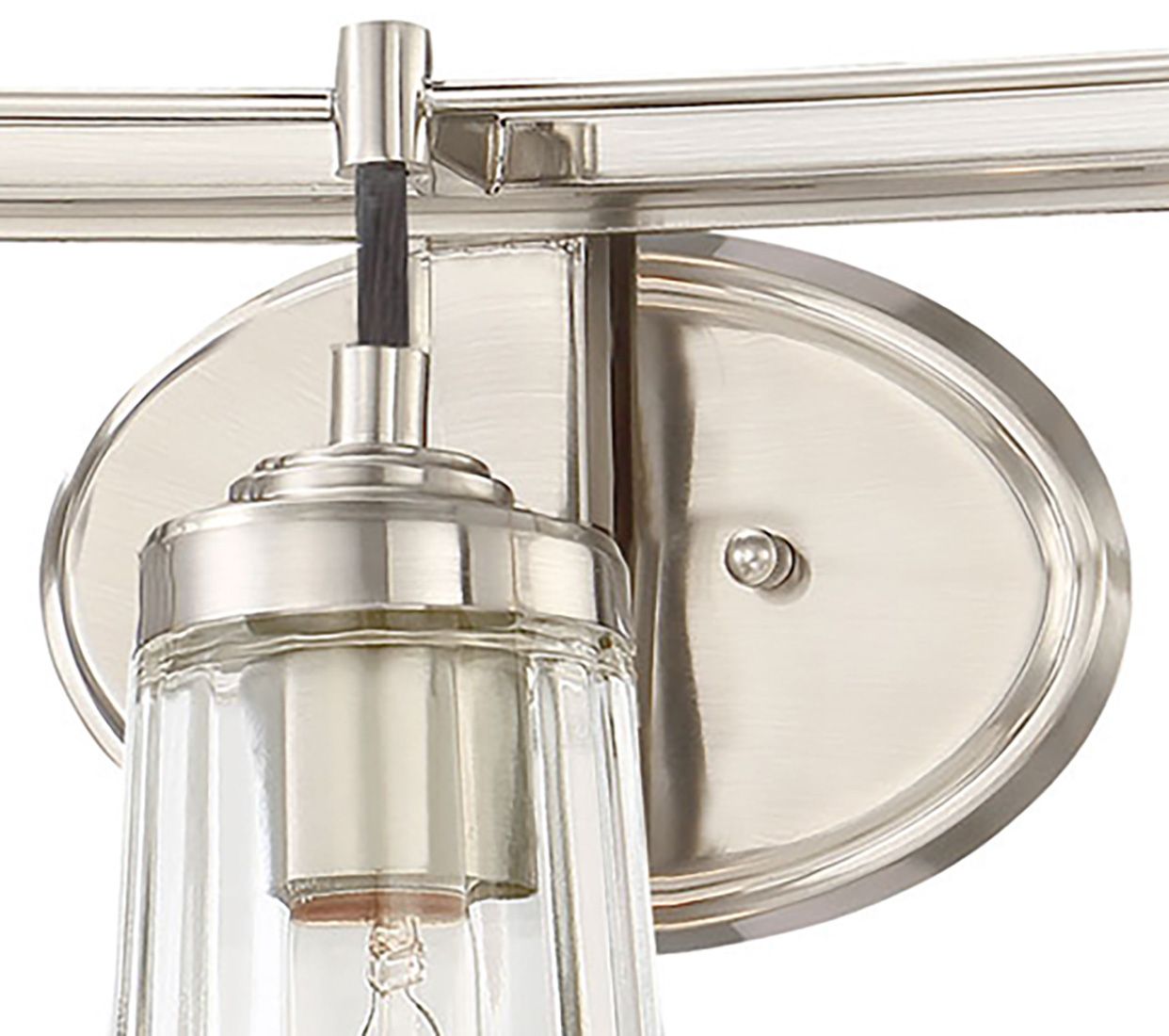 Image 7 Minka-Lavery Poleis 3-Light Brushed Nickel Bath more views