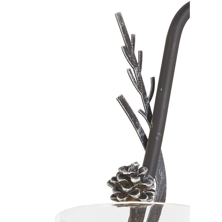 Image 4 Minka-Lavery Ponderosa Ridge 4-Light Spruce and Silver Chandelier more views