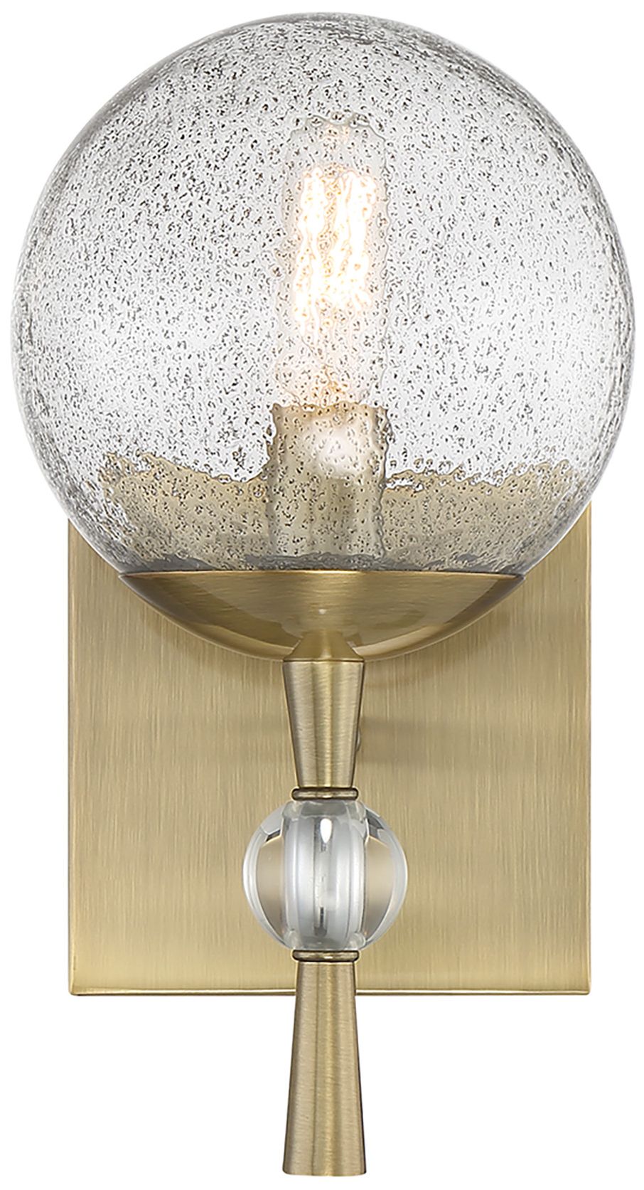 Minka-Lavery Populuxe 1-Light Oxidized Aged Brass Bath Vanity