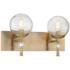 Minka-Lavery Populuxe 2-Light Oxidized Aged Brass Bath Vanity
