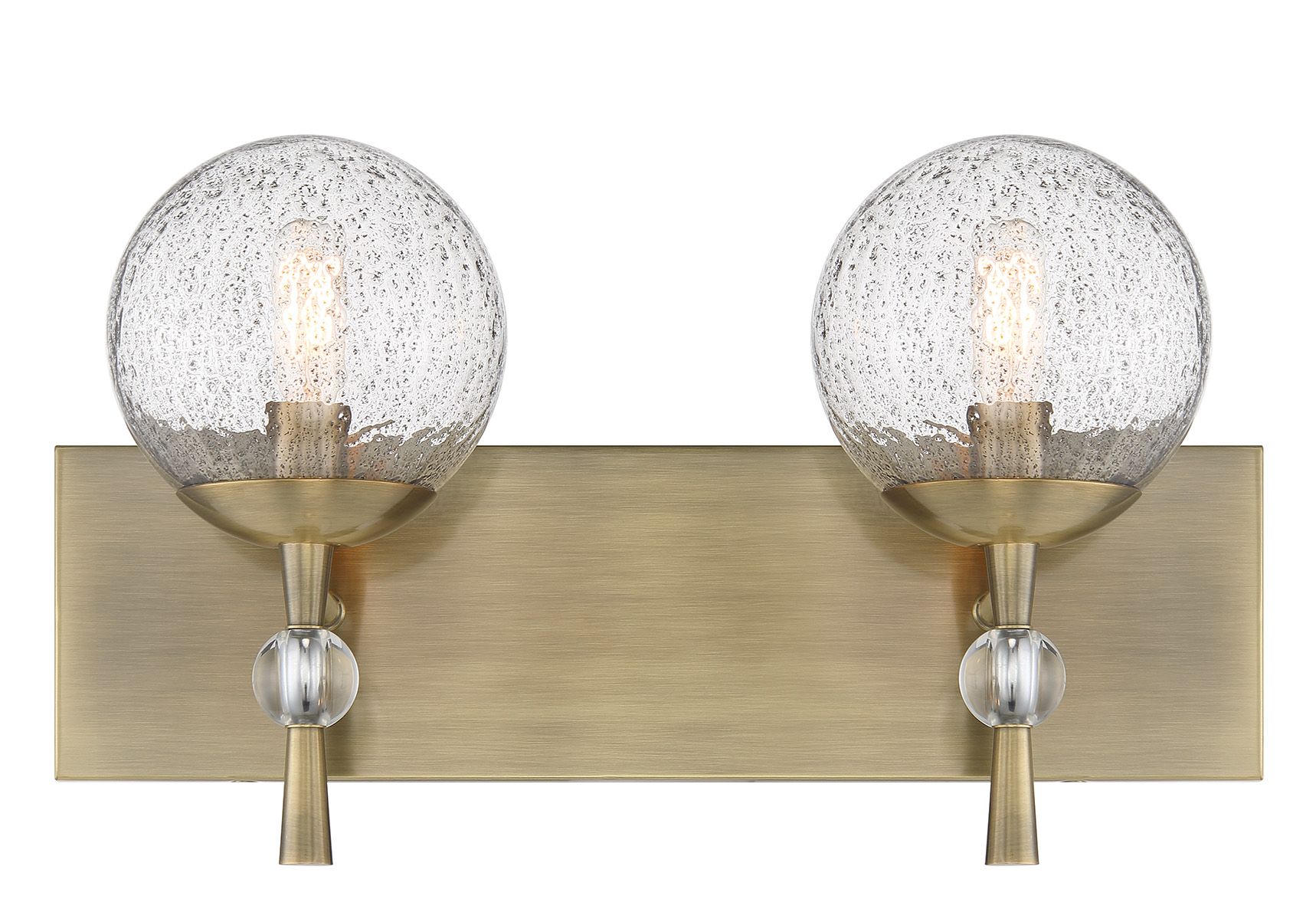 Minka-Lavery Populuxe 2-Light Oxidized Aged Brass Bath Vanity