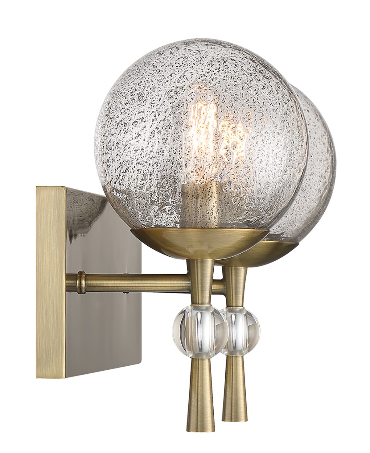 Minka-Lavery Populuxe 2-Light Oxidized Aged Brass Bath Vanity