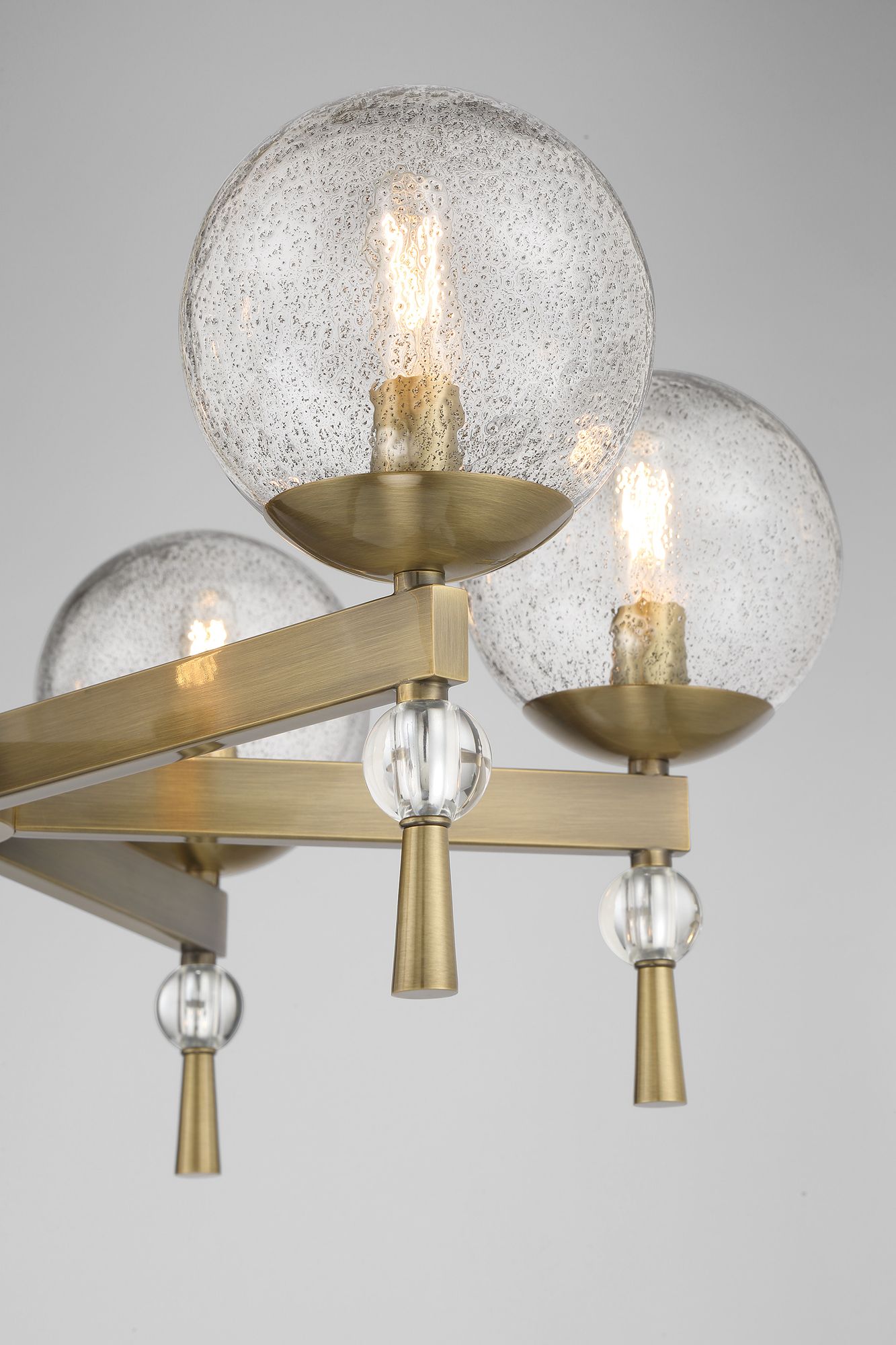 Minka-Lavery Populuxe 6-Light Oxidized Aged Brass Chandelier