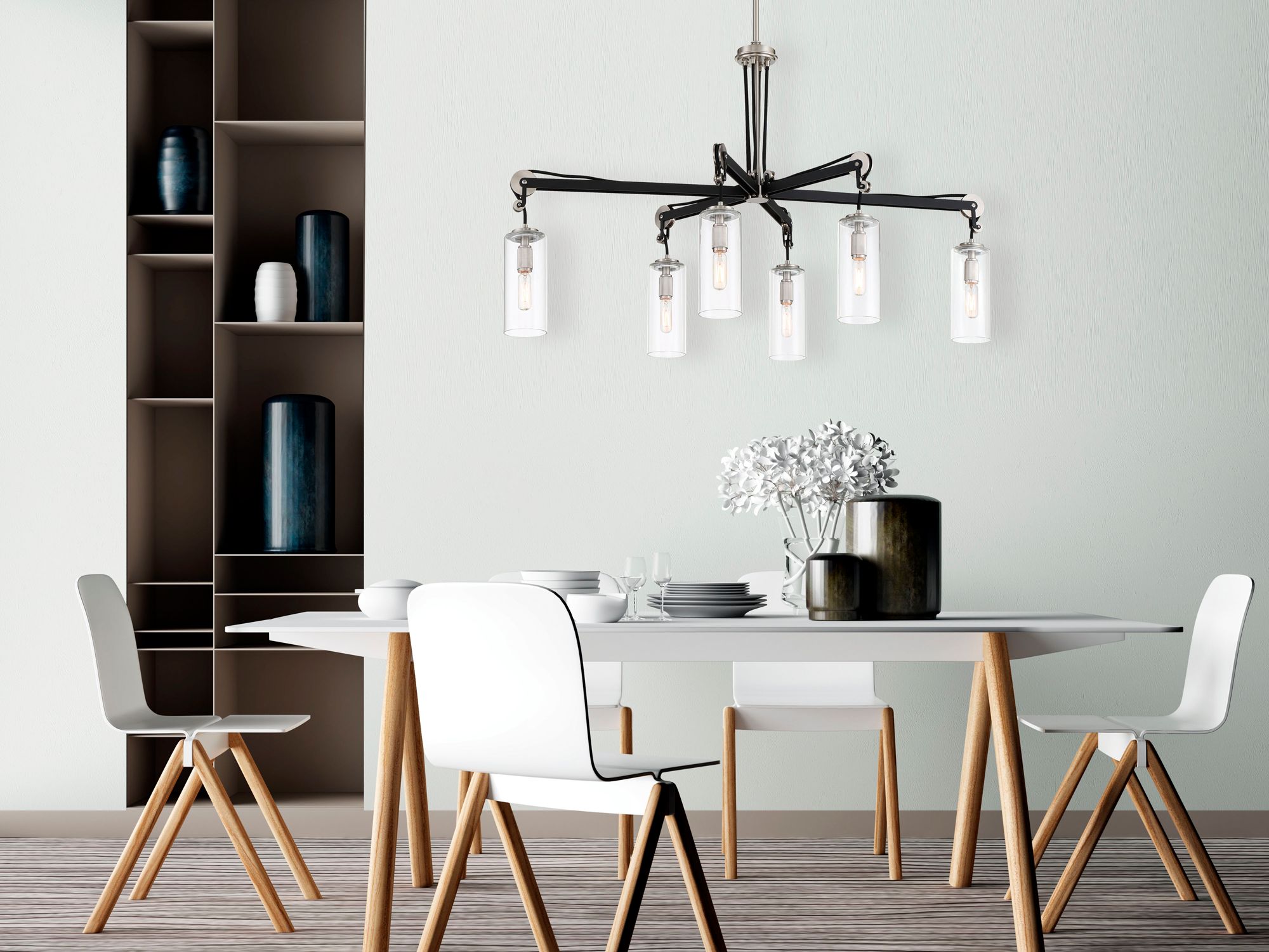 Minka-Lavery Pullman Junction 6-Light Coal and Nickel Island Light