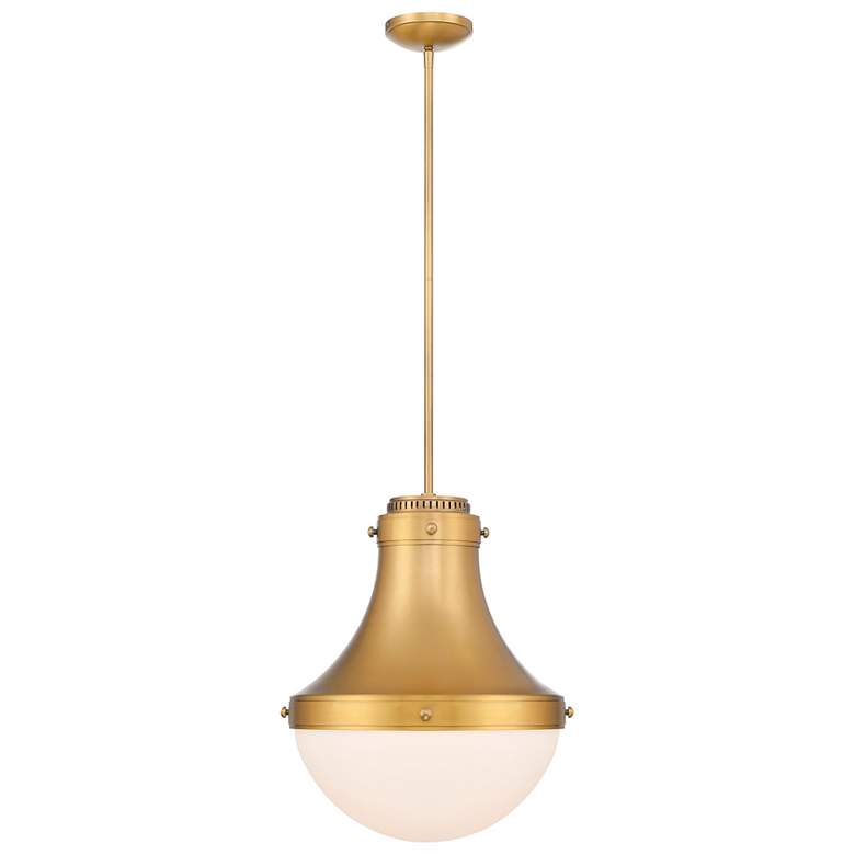Image 4 Minka Lavery Purelight 1-Light 16.25-in Brass Pending Lighting more views
