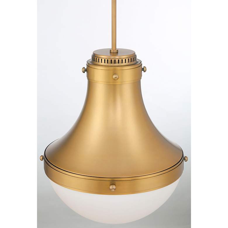 Image 5 Minka Lavery Purelight 1-Light 16.25-in Brass Pending Lighting more views