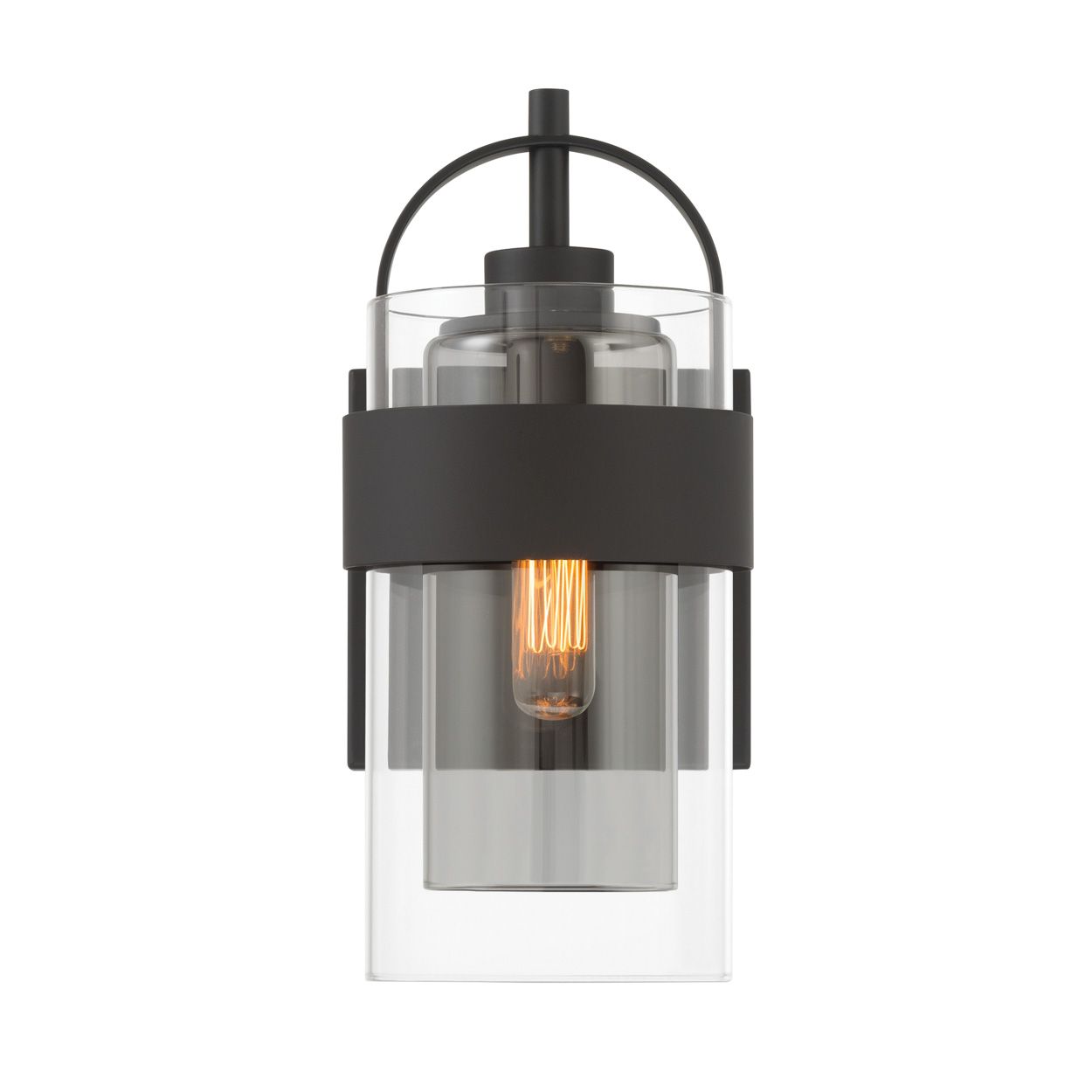 Image 6 Minka Lavery Ravik 1-Light 5-in Matte Bl more views