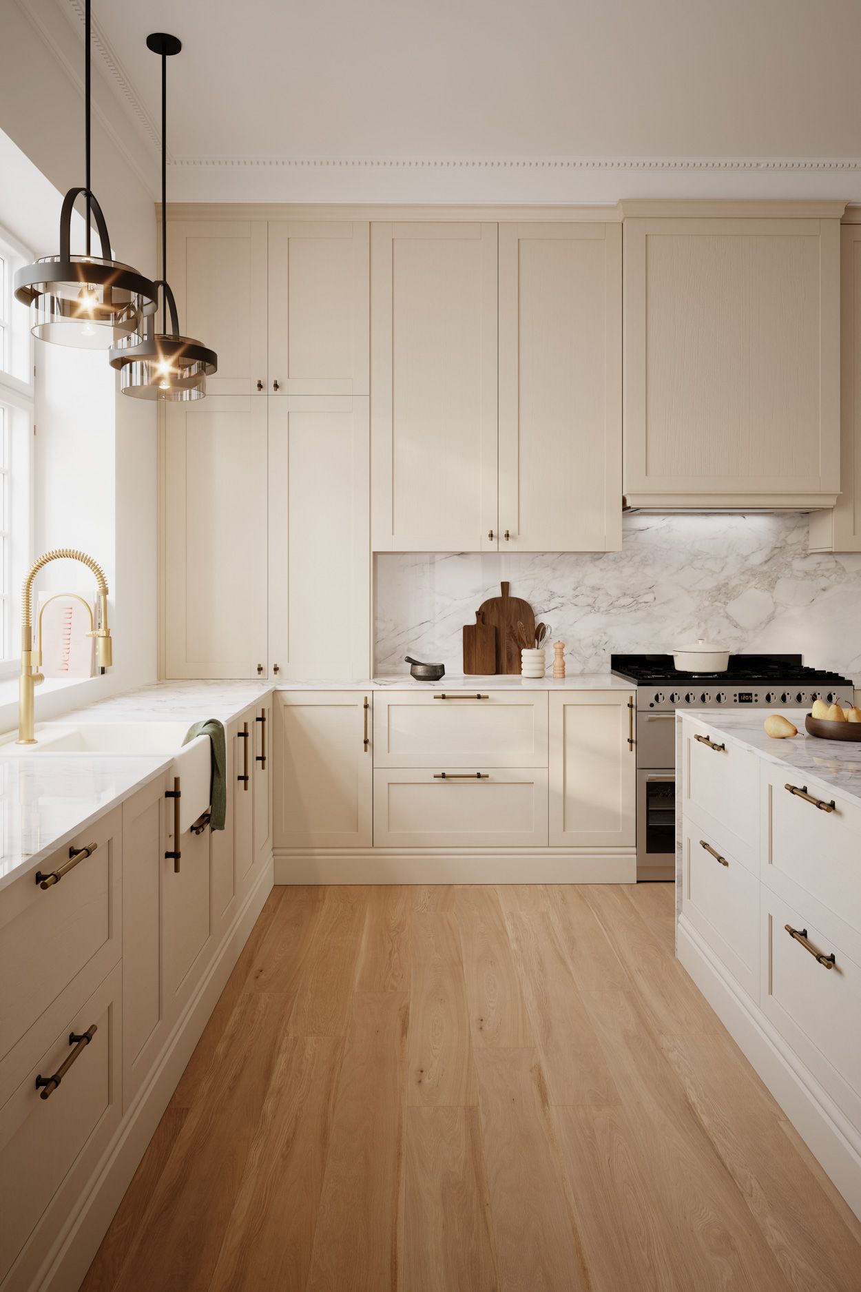 Image 2 Minka Lavery Ravik 1-Lt 15.5-in Matte Black Pendant with Clear Glass Shade more views