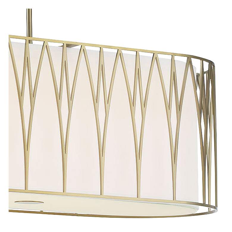 Image 3 Minka Lavery Regal Terrace 42" Soft Brass LED Island Pendant Light more views