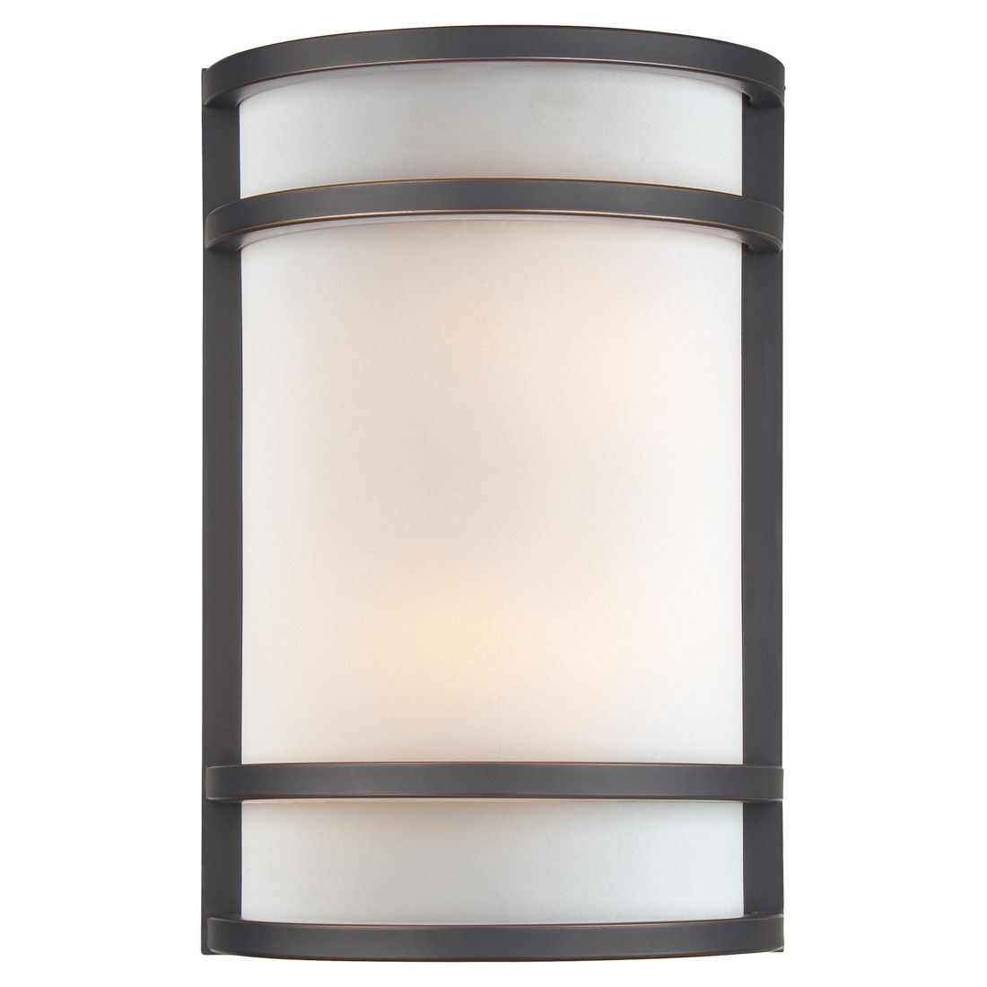 Image 4 Minka Lavery Restoration 12" High Bronze and Glass Wall Sconce more views