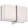 Minka Lavery Rise 5 1/2" High Chrome LED Wall Sconce