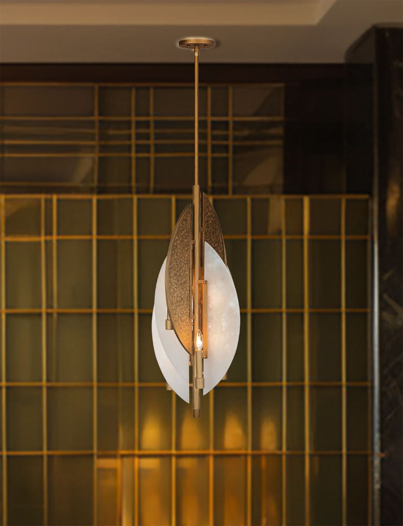 Minka Lavery Saint Martin 4-Light Ashen Gold Pendant