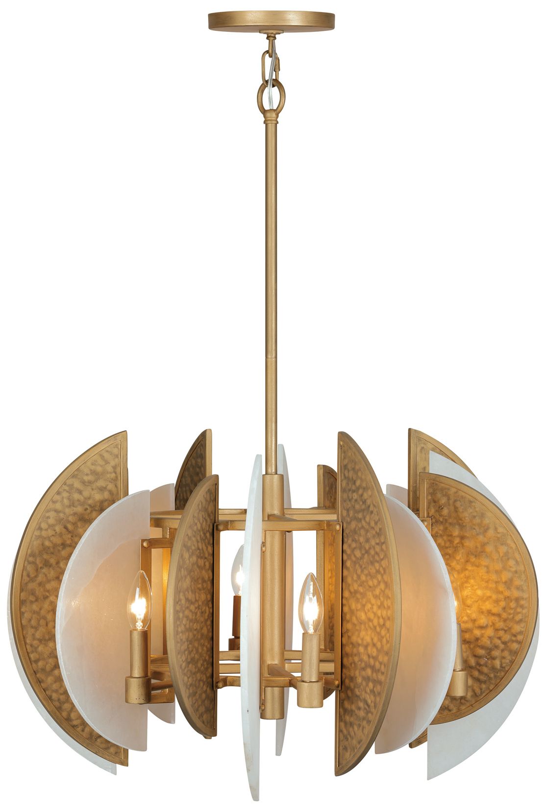 Minka Lavery Saint Martin 8-Light Ashen Gold Pendant