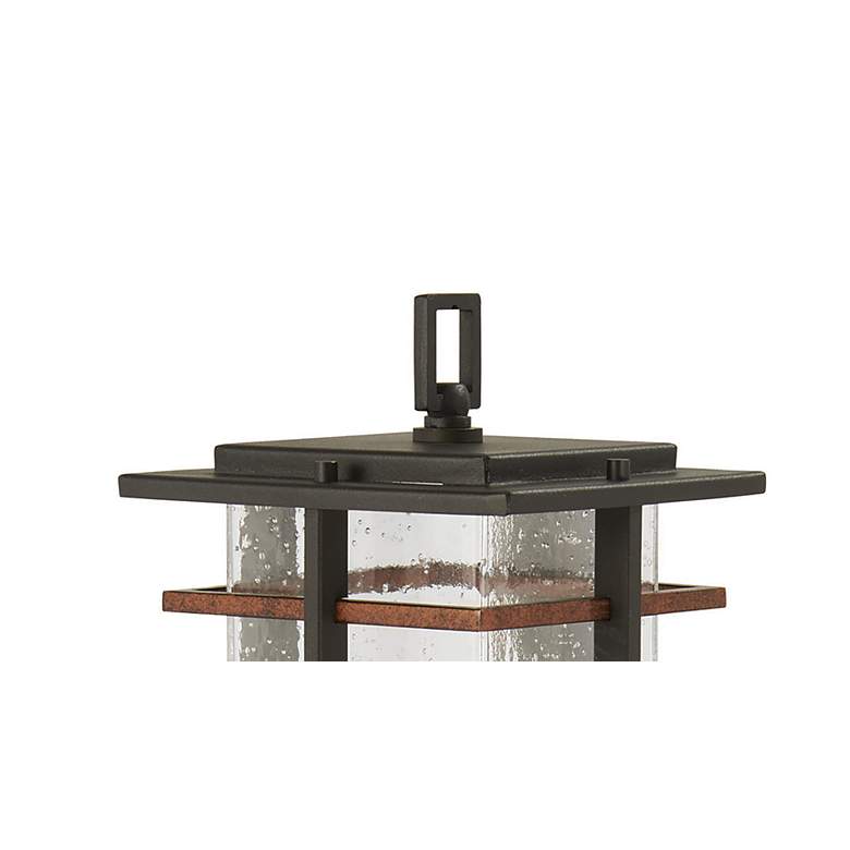 Image 4 Minka Lavery San Marcos 20 1/2" Black and Copper Outdoor Post Light more views
