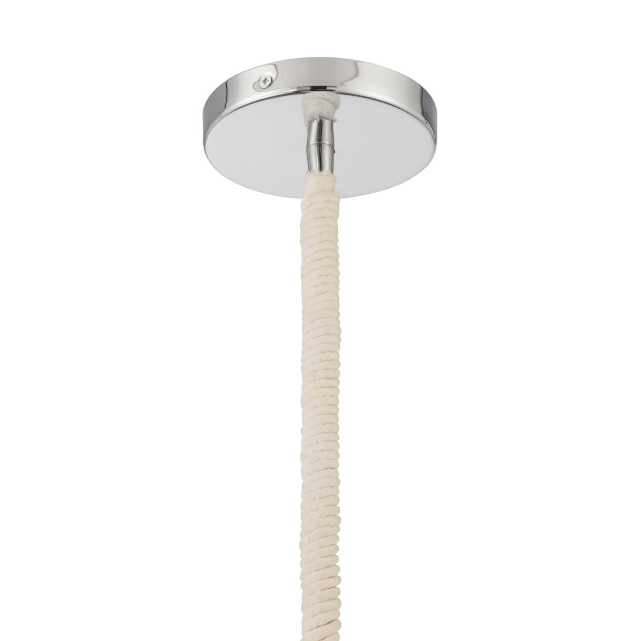 Minka Lavery Sandrelle 1-Light 13.25-in Polished Nickel Pendant with Shade