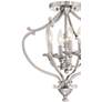 3_Minka Lavery Savannah Row 18" Wide Brushed Nickel Ceiling Light more views
