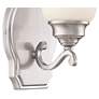 2_Minka Lavery Savannah Row 9 1/4" High Brushed Nickel Wall Sconce more views