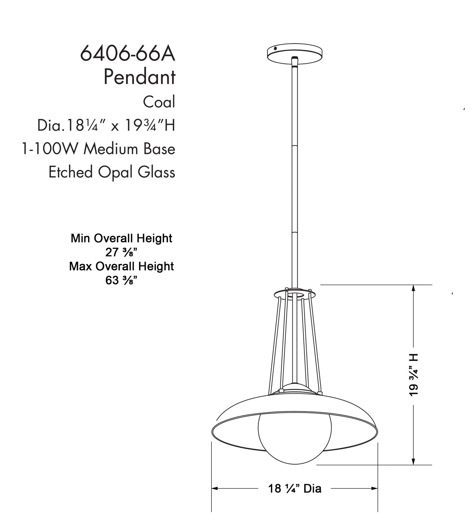 Image 5 Minka-Lavery Schooner Ridge 1-Light 18.25-in Coal Black Mini Pendant more views