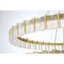 3_Minka-Lavery Sevryn LED 34-in Soft Brass Indoor Chandelier more views