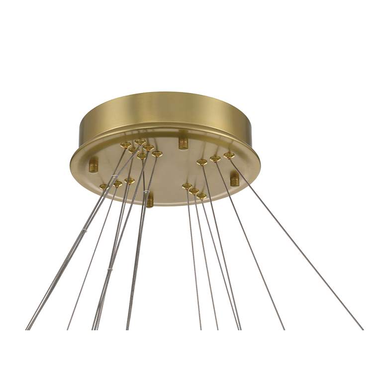 Image 4 Minka-Lavery Sevryn LED 34-in Soft Brass Indoor Chandelier more views