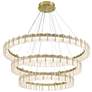 5_Minka-Lavery Sevryn LED 34-in Soft Brass Indoor Chandelier more views