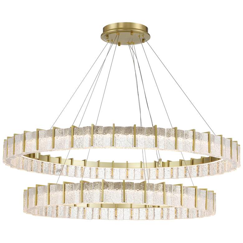 Image 1 Minka-Lavery Sevryn LED 44.5-in Soft Brass Indoor Chandelier