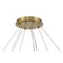 5_Minka-Lavery Sevryn LED 44.5-in Soft Brass Indoor Chandelier more views