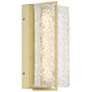 1_Minka Lavery Sevryn LED 6.47-in Soft Brass Wall Sconce with Glass Shade