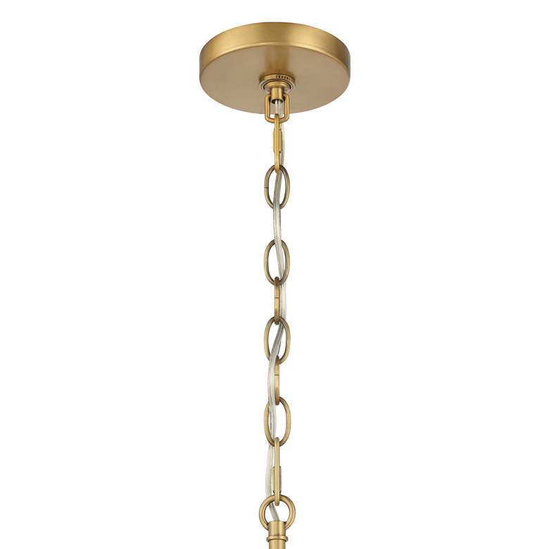 Image 6 Minka-Lavery Shimmer 6-Light 30.75-in Legacy Brass Indoor Pendant more views