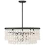 3_Minka Lavery Shimmering Elegance 5-Light Sand Black Chandelier more views