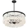 4_Minka Lavery Shimmering Elegance 5-Light Sand Black Chandelier more views