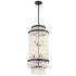 Minka Lavery Shimmering Elegance 6-Light Sand Black Foyer Pendant